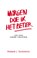 Morgen doe ik het beter, H.J. Selderhuis - Paperback - 9789055602308