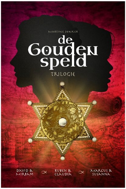 De Gouden Speld trilogie, Martine Jonker - Paperback - 9789055605446