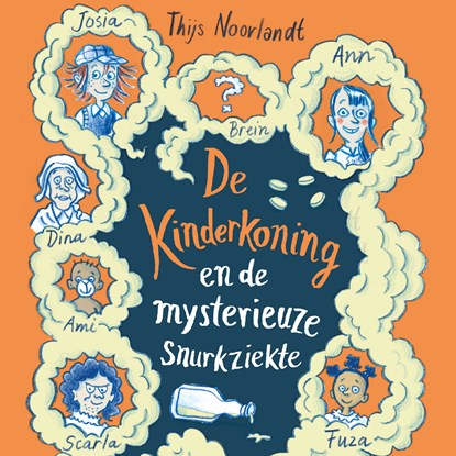 De kinderkoning en de mysterieuze snurkziekte, Thijs Noorlandt - Luisterboek MP3 - 9789055606320