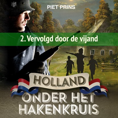 Vervolgd door de vijand, Piet Prins - Luisterboek MP3 - 9789055606528