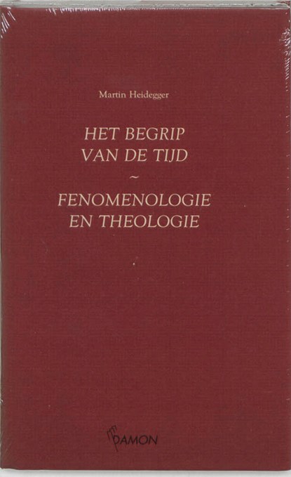 Het begrip tijd . Fenomenologie en theologie, Heidegger - Paperback - 9789055731374