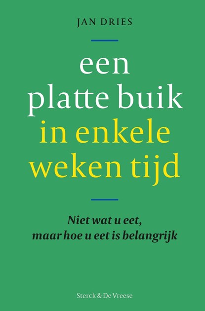 Een platte buik in enkele weken tijd, Jan Dries - Ebook - 9789056158446