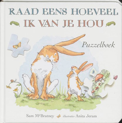 Raad eens hoeveel ik van je hou puzzelboek, Sam McBratney - Gebonden - 9789056376154