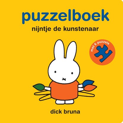 puzzelboek nijntje de kunstenaar, Dick Bruna - Gebonden - 9789056470067