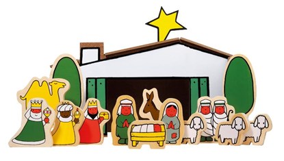 Houten kerststal, Dick Bruna - Paperback - 9789056470371