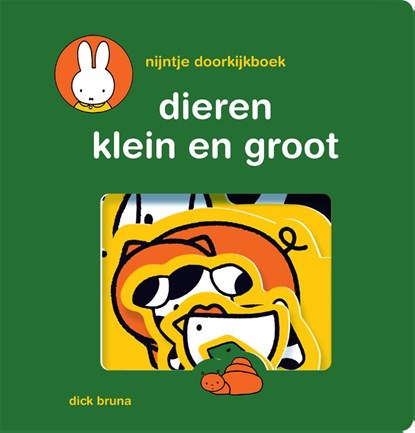 nijntje doorkijkboek, dieren klein en groot, Dick Bruna - Gebonden - 9789056472351