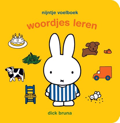nijntje voelboek woordjes leren, Dick Bruna - Gebonden - 9789056478933