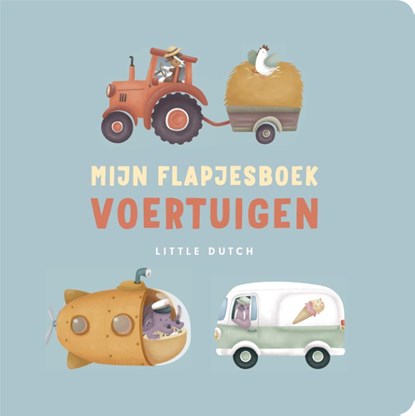 Mijn flapjesboek - Voertuigen, Mercis Publishing - Gebonden - 9789056479466