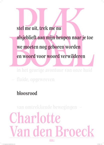 GEDICHTENDAGPOSTER 2025 (SET VAN 20 STUKS - ENKEL VOOR HANDELAARS), ALGEMEEN - Paperback - 9789056551926