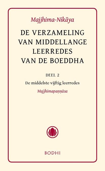 Majjhima-Nikaya 2 De middelste vijftig leerredes (Majjhimapannasa), niet bekend - Gebonden - 9789056701024