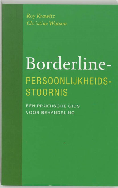 Borderline-persoonlijkheidsstoornis, KRAWITZ, R. & WATSON, C. - Paperback - 9789057121883