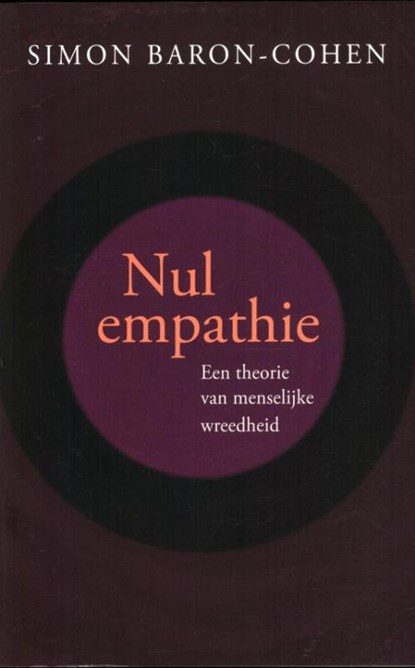 Nul empathie, Simon Baron-Cohen - Paperback - 9789057123436