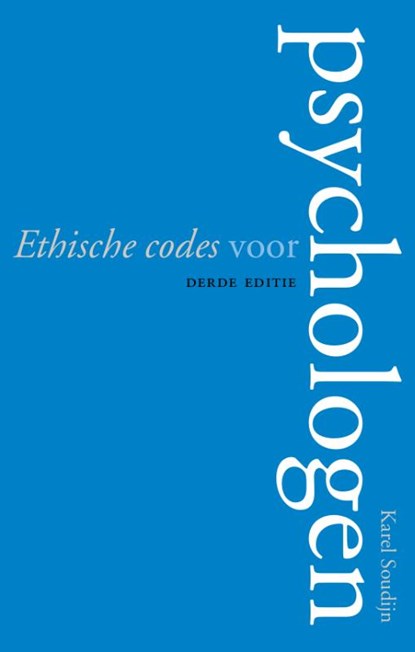 Ethische codes voor psychologen, Karel Soudijn - Paperback - 9789057124525