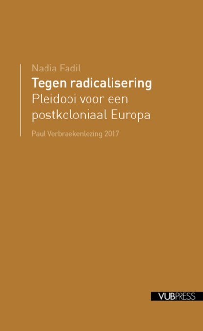 Tegen radicalisering, Nadia Fadil - Paperback - 9789057186233