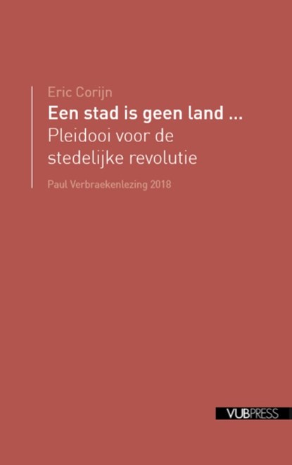 Een stad is geen land..., Eric Corijn - Paperback - 9789057187476
