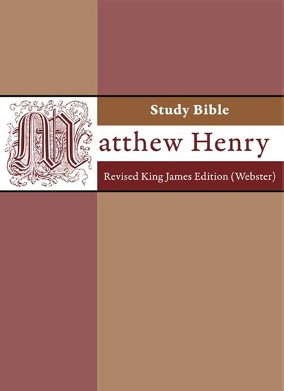 Matthew Henry Study Bible, Matthew Henry ; Noah Webster - Ebook - 9789057192166