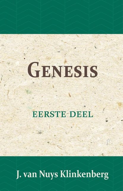 Genesis, Jacob van Nuys Klinkenberg ; G.J. Nahuys - Paperback - 9789057193507