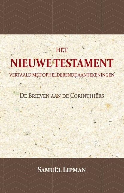 De Brieven aan de Corinthiërs, Samuël Lipman - Paperback - 9789057194795