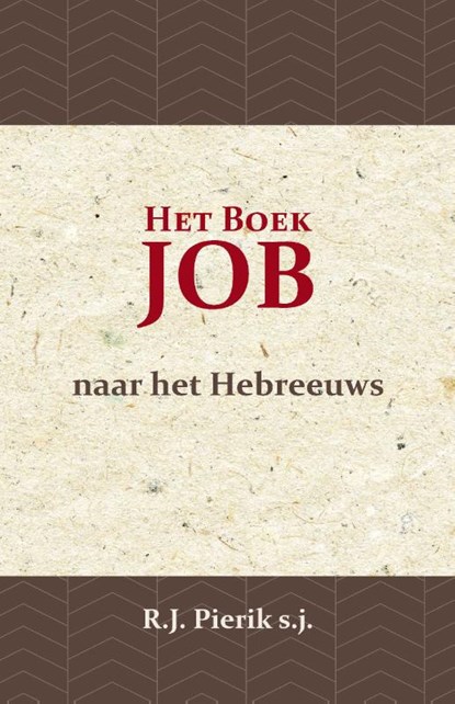 Het Boek Job, R.J. Pierik s.j. - Paperback - 9789057196850