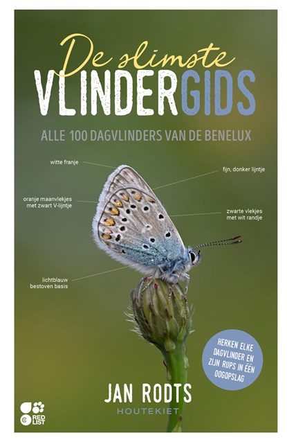 De Slimste Vlindergids, Jan Rodts - Gebonden - 9789057209413