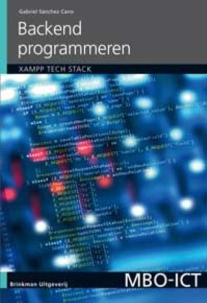 Backend programmeren, Gabriel Sánchez Cano - Paperback - 9789057523328