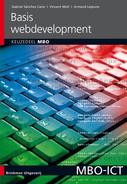 Basis Webdevelopment Keuzedeel MBO, Gabriel Sánchez Cano ; Vincent Moll ; Armand Lejeune - Paperback - 9789057523724