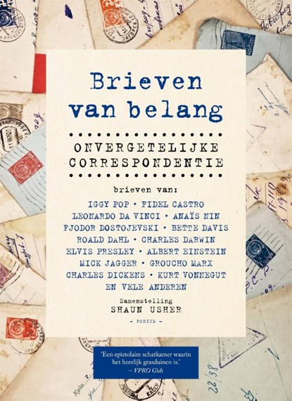 Brieven van belang, Shaun Usher - Paperback - 9789057597473