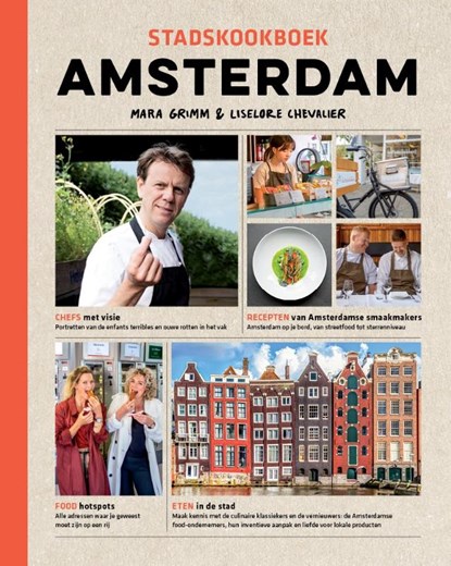 Stadskookboek Amsterdam, Mara Grimm ; Liselore Chevalier - Gebonden - 9789057678806