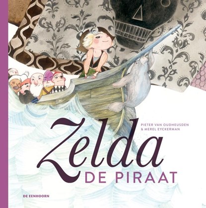 Zelda de piraat, Pieter van Oudheusden - Gebonden - 9789058389480