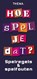 Hoe spel je dat?, Jolanda Bouman - Losbladig - 9789058715340