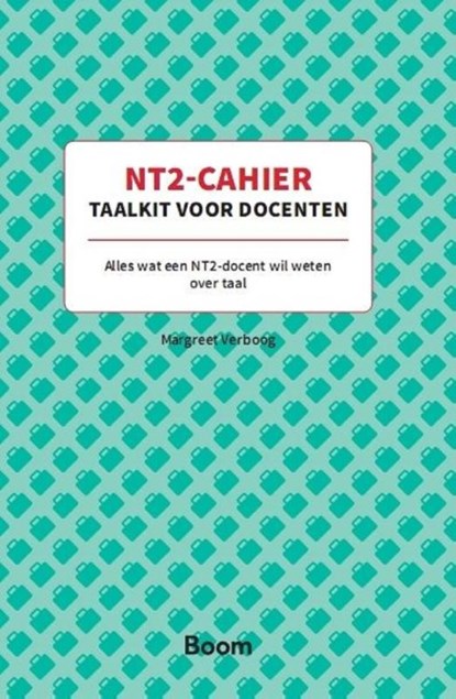 NT2-Cahier, Margreet Verboog - Paperback - 9789058756954