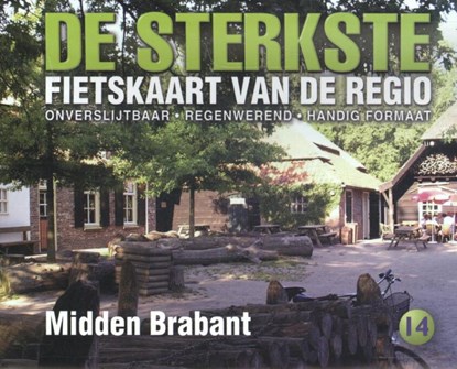 De sterkste fietskaart van de regio Midden Brabant, John Eberhardt - Gebonden - 9789058817174