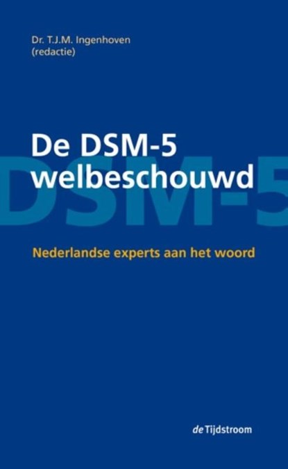 De DSM-5 welbeschouwd, Theo Ingenhoven - Paperback - 9789058983091