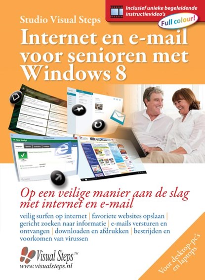 Internet en e-mail voor senioren met Windows 8, Jolanda Ligthart - Gebonden - 9789059052383