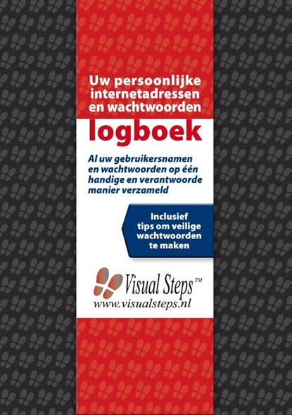 Uw persoonlijke internetadressen en wachtwoorden logboek, Visual Steps B.V. - Paperback - 9789059054011