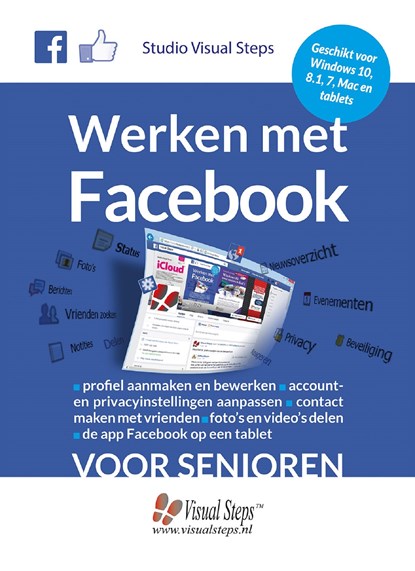 Werken met Facebook voor senioren, Visual Steps - Ebook - 9789059054523