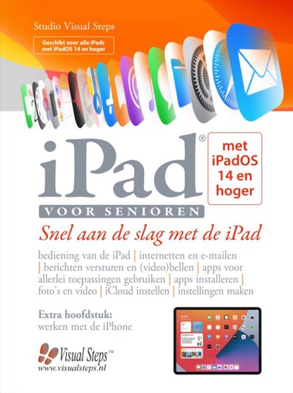 iPad voor senioren met iPadOS 14 en hoger, Studio Visual Steps - Gebonden - 9789059054561