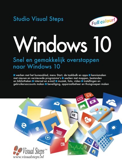 Windows 10, Studio Visual Steps - Paperback - 9789059054813