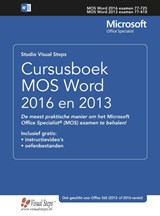 Cursusboek MOS Word 2013 Basis - Studio Visual Steps - 9789059055520
