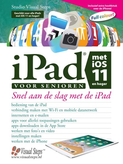 iPad voor senioren met iOS 11 en hoger, Studio Visual Steps - Paperback - 9789059055544