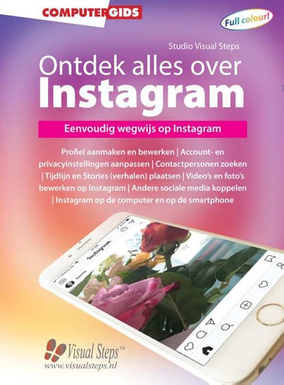 Computergids Ontdek alles over Instagram, Studio Visual Steps - Paperback - 9789059056657
