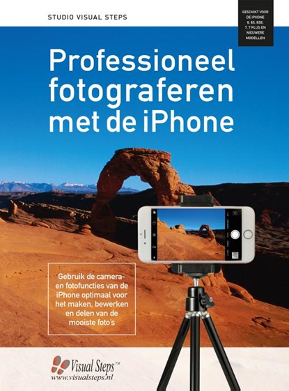 Professioneel fotograferen met de iPhone, Studio Visual Steps - Paperback - 9789059056831