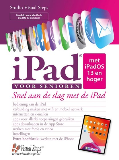 iPad voor senioren met iPadOS 13, Studio Visual Steps - Gebonden - 9789059056954