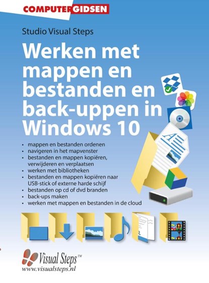 Werken met mappen en bestanden en back-uppen in Windows 10, Studio Visual Steps - Paperback - 9789059057227