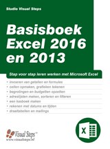 Basisboek Excel 2016 en 2013 - Studio Visual Steps - 9789059057722