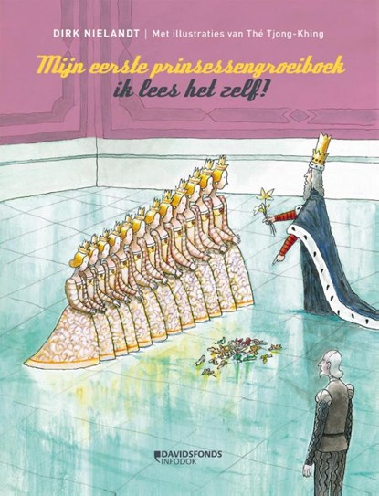 Mijn eerste prinsessengroeiboek, Dirk Nielandt - Gebonden - 9789059086692