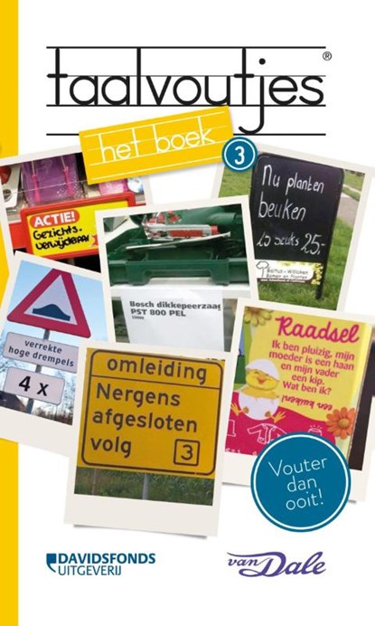 Taalvoutjes het boek 3, niet bekend - Paperback - 9789059087439
