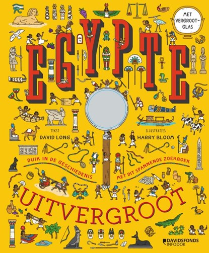 Egypte uitvergroot, David Long - Gebonden - 9789059089440