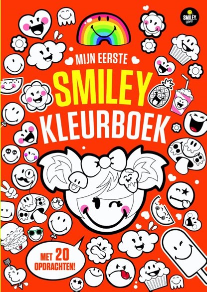 Mijn eerste Smiley kleurboek - met 12 kleurpotloden, Smiley Company - Paperback - 9789059241909