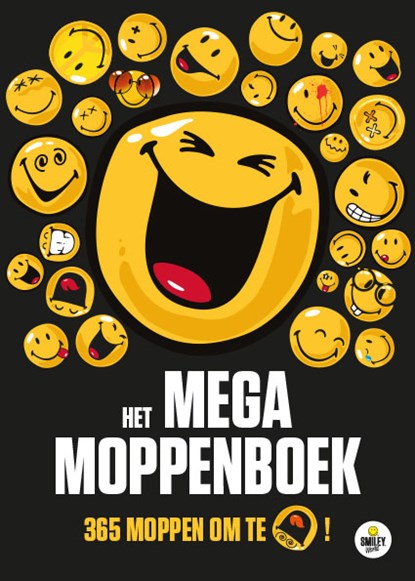Het mega moppenboek, Smiley - Paperback - 9789059243163